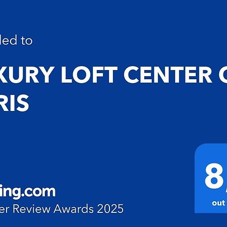 Luxury Loft Center Of Paris Apartman Kültér fotó